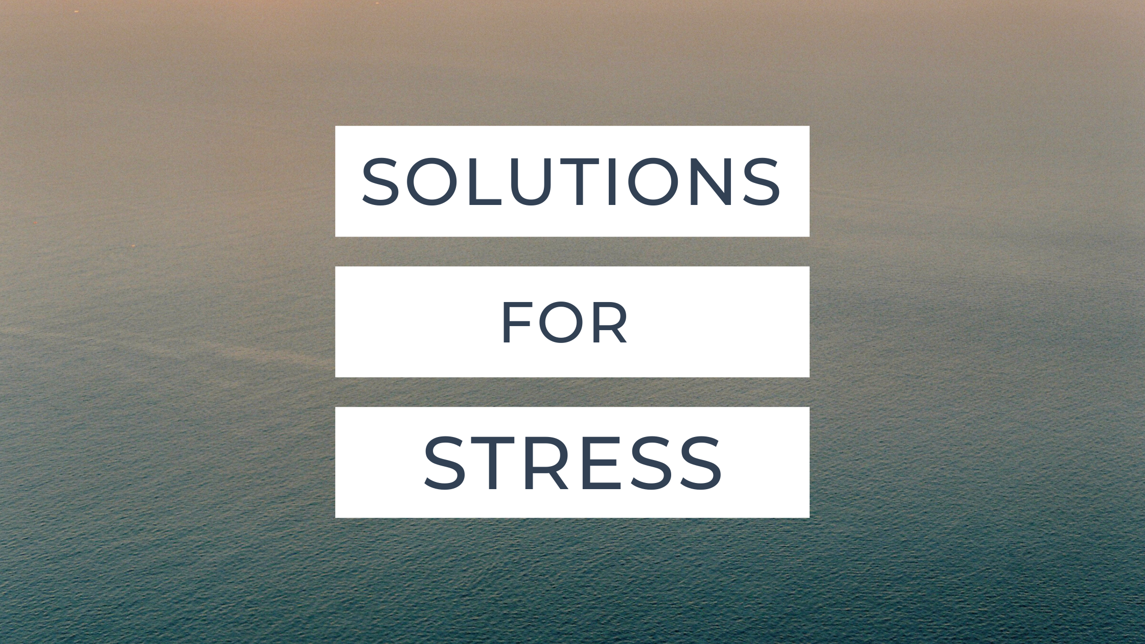 Practical solutions to help lower stress and cortisol levels. 